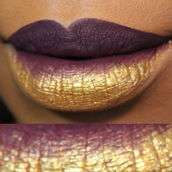 🆕 Gold Skool 10th Year Anniversary 💛 Everlasting Glimmer Veil Liquid Lipstick - Picture 6 of 8